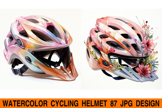 Cycling helmet jpg design bundle