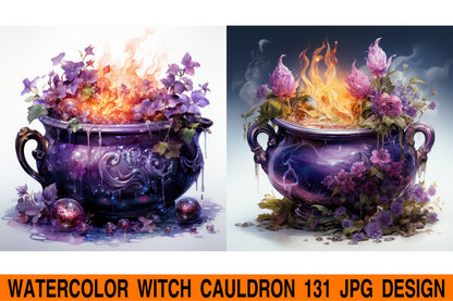 Witch cauldron jpg design bundle